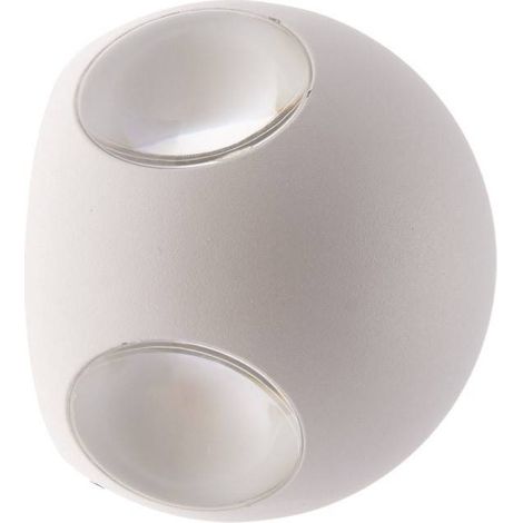 Aplique De Pared Exterior LED "CROSS" 12W - Blanco