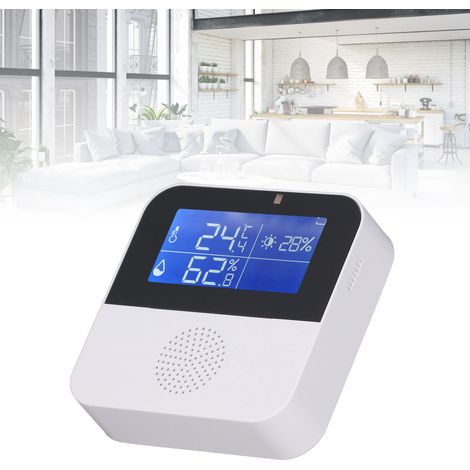 5-in-1 WLAN-Smart-Thermometer und Hygrometer, intelligentes Digitaldisplay-Thermometer für Kühlhäuser und Werkstätten, App-gesteuert (1/5)