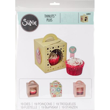 Sizzix Bigz Pro Fustella, Scatola Cupcake (1/5)