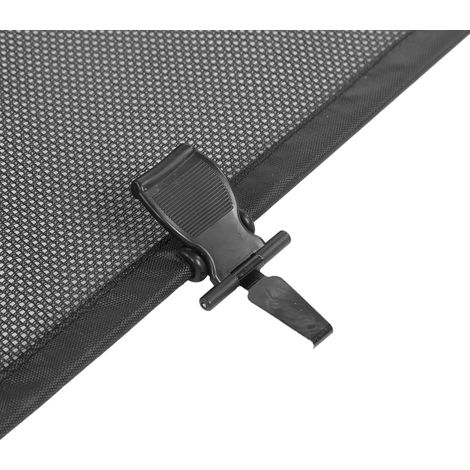 Protection Solaire Automatique pour Véhicule - Pare-Soleil Rétractable avec Pare-Soleil Automatique Rétractable pour Fenêtre Automatique ou Fixe en Polyester Noir - Protection UV pour Voiture, SUV et (1/5)