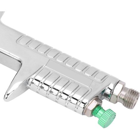 Pistolet à peinture avec valve de régulation de pression, buse de 2,5 mm, H827, réservoir en aluminium de 1000 ml + manomètre de 10 kg (1/5)