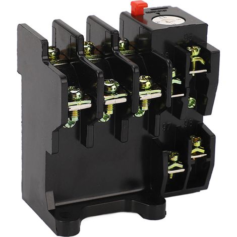 Relais de protection thermique moteur, protection contre surcharge et perte de phase, 6,8-11A, AC400V, disjoncteur de surcharge, protection moteur triphasé (1/5)