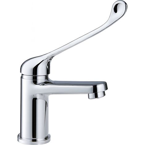 Kibath Grifo Medical maneta larga monomando PRIMER acabado CROMO brillo fabricado en latón