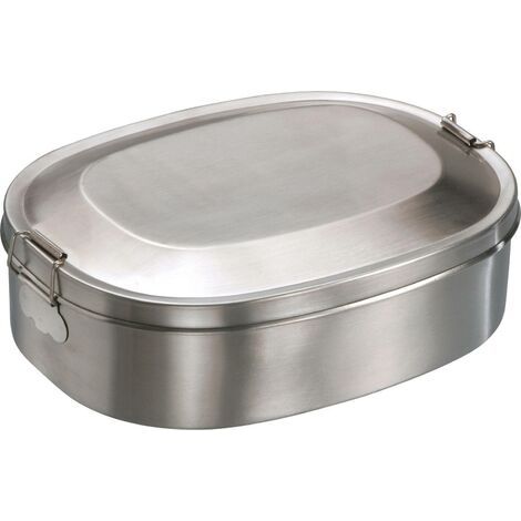 MATO interpräsent Break Boîte à casse-croûte 0.75 l acier inoxydable argent 4175 A299061 (1/3)