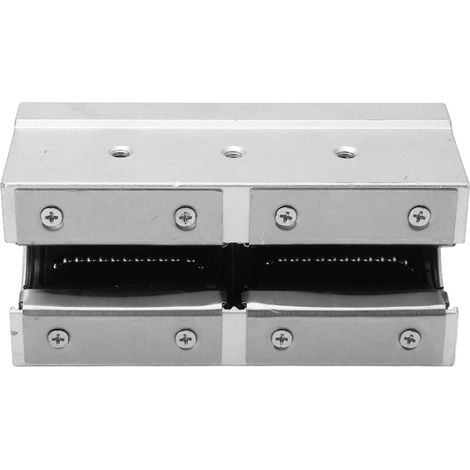Bloc de palier linéaire en alliage d'aluminium, acier à roulement, glissière linéaire ouverte pour fraiseuse CNC SBR30LUU (1/5)