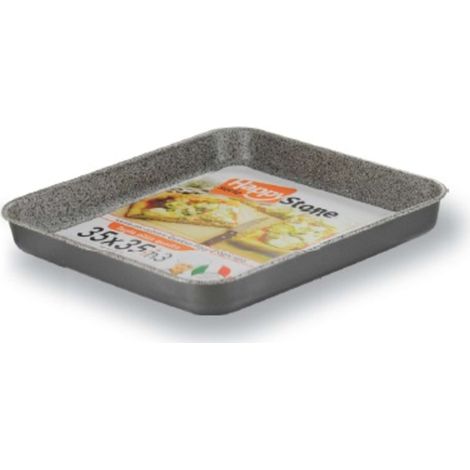 Mamù Sfornatutto basso, antiaderente, alluminio, 7 strati, PFOA free, antigraffio, made in italy, 29x25 cm