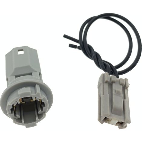 Kompatibel mit Kennzeichenbeleuchtungsfassungen und -steckern für Toyota Reiz, RAV4, Land Cruiser LC200 und IZOA (Baujahre 05-09). (1/5)