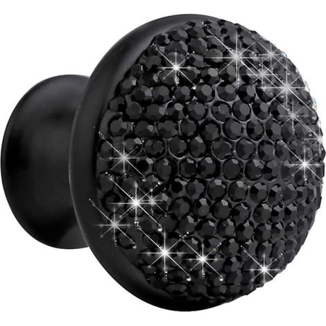 Poignées en cristal à motif diamant, boutons de meuble lot 4 (1/5)