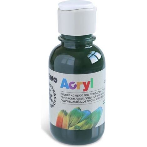 Flacon 125ml Peinture Acrylique Fine Bouchon Flux Control bladder green 690