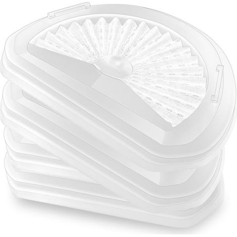 LGLR Lot de 4 filtres d'aspirateur de Rechange pour Black + Decker Dustbuster VLPF10, modèle d'aspirateur Manuel HLVA320J00 & N575266 (1/4)