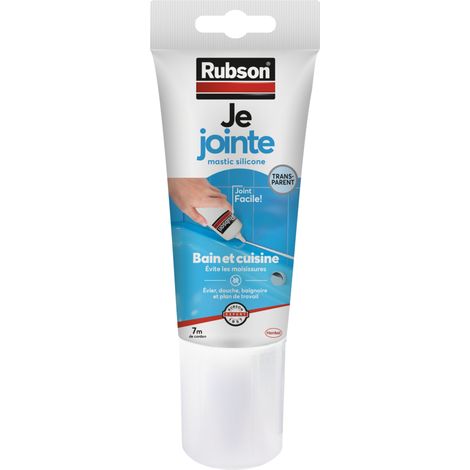 Rubson Masilla Sanitaria Translúcida 150 ml Silicona Elastómero