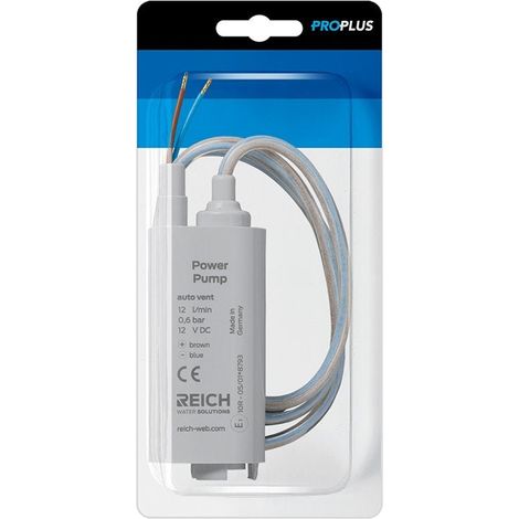 Pompa sommergibile 12V capacit 12L blister di sfiato