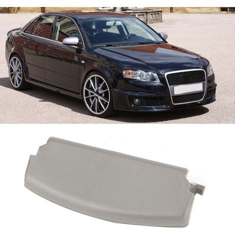 Abdeckung für die Mittelkonsolen-Armlehne mit Schnallenknopf, passend für Audi A4 B6 (2002–2007), Grau (1/5)