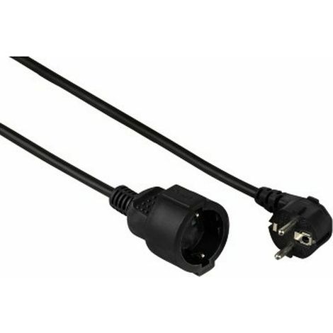 Hama 00047868 Alimentazione Prolunga Nero 2 m H05VV-F 3G 1,5 mm² (1/5)