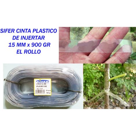 SIFER sifer cinta plastico de injertar 15 mm x 900 grs rollo in15