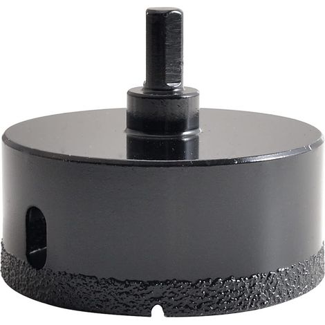 80mm Diamond Brazed Core Drill Bit Hollow Hole Cutter for Glass, Porcelain, Marble, Ceramic, Granite Tile (1/5)