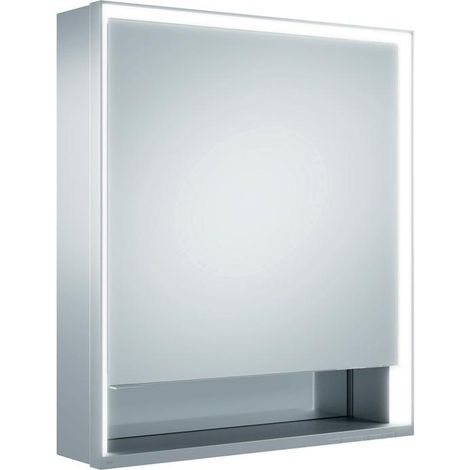 Keuco Spanplattenschraube kurze Tür Royal Lumos 65x73,5x16,5cm, An R, WV, Hz, si-elox (1/3)