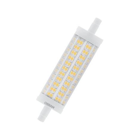 Osram 168992 Lampadina Parathom Line LED R7s - Lunghezza: 118 mm 17,5 W 2452 lm - 827 Bianco molto caldo - Equivalente a 150 W