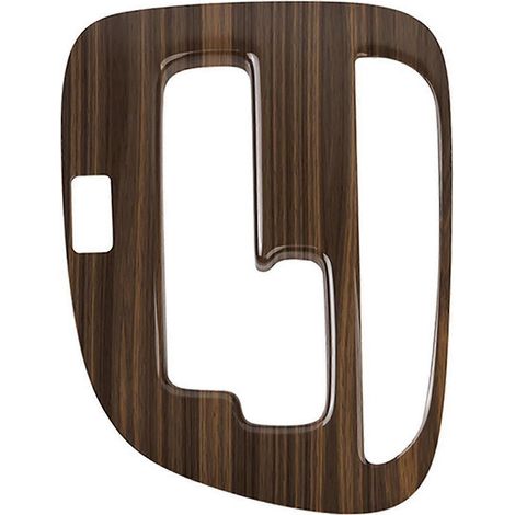 Voiture Grain de bois Central Shift Knob Panneau Cadre Cadre Décoration Couverture Accessoires pour Yaris 2020 2021 Rhd (1/5)