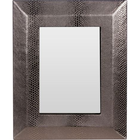 Premier Housewares Snake Effect Photo Frame / Frames Picture Frames For Wall Contemporary Rectangular Photo Frames For Bedroom / Living Room / Hallways 3 x 27 x 21 (1/2)