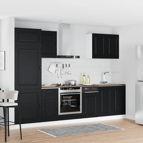 vidaXL Ensemble d'armoires de cuisine 7 pcs Kalmar bois d'ingénierie (1/5)
