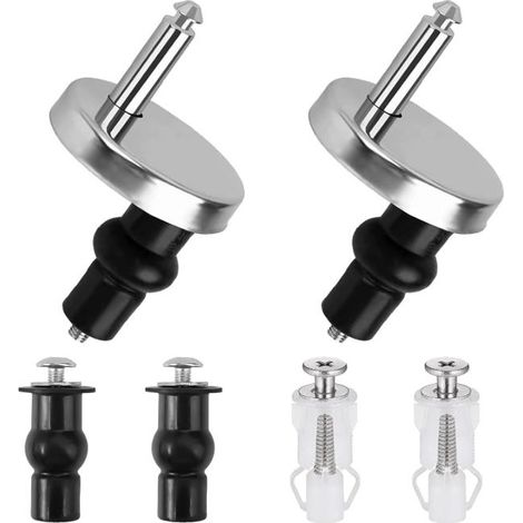 Kit d'accessoires universels pour couvercle de toilette multicolore - Vis de fixation à expansion résistante (1/5)