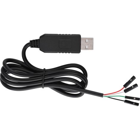Convertisseur de mise à niveau PL2303HX RS232, interface série USB-COM/TTL, câble de charge STC (1/5)