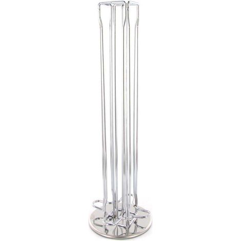 Porte Capsules Rotatif - COOK CONCEPT - Argent (1/4)