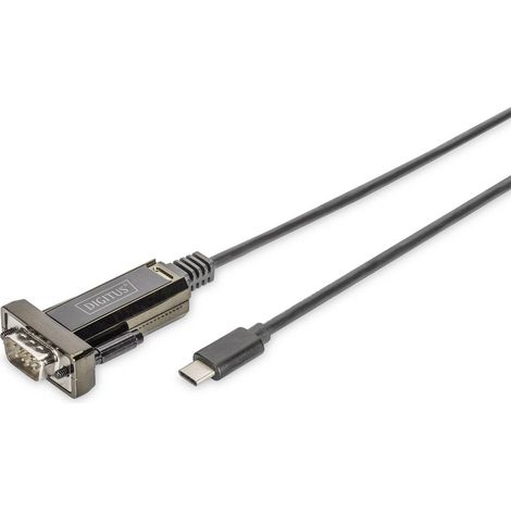 Digitus USB-C®, série Adaptateur [1x USB-C® mâle - 1x RS232 mâle] DA-70166 1.00 m (1/8)