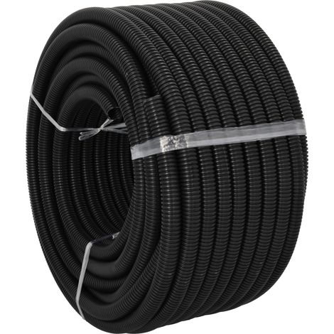 Jandei - Tubo Corrugado Negro 50m 20mm