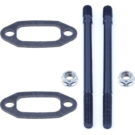 Kit de vis et d'écrou de silencieux pour tronçonneuse Husqvarna 61 66 162 266 5016865 01 5032223 02 (1/5)
