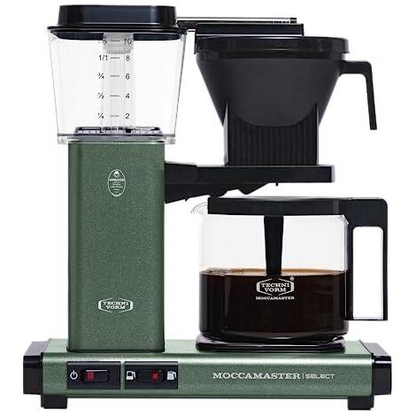 Aster MOCCAMASTER KBG 741 Select verde bosque cafetera de filtro