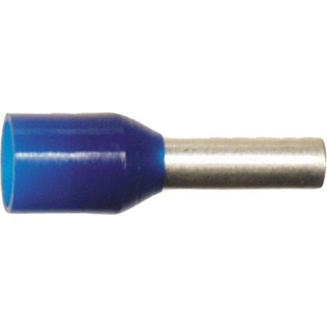 100 tetes de cable 2.5mm2 a sertir Bleu