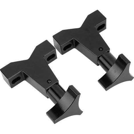 Support de tube de cric haute levée universel en métal, réglable, pour SUV et RZR, noir, 2,5 à 6,35 cm (1 à 2,5 pouces). (1/5)