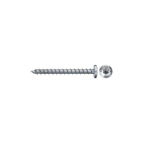fischer Spanplattenschraube PowerFast FPF II PTF 4,0 x 35 BC 18 Panhead Innenstern TX Vollgew. - 578004 (1/4)