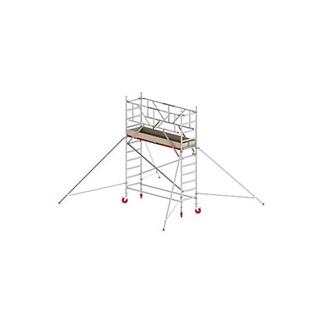 Altrex Fahrgerüst RS Tower 41 Alu mit Holz-Plattform 4,20m AH breit 0,75x2,45m