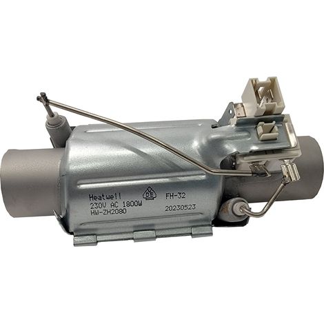 SOS Accessoire Résistance 1800W pour Lave-vaisselle 481290508537, 1888130300 ALTUS, ARDEM, ARISTON HOTPOINT, ARTHUR MARTIN ELECTROLUX, AYA, BAUKNECHT, (1/4)