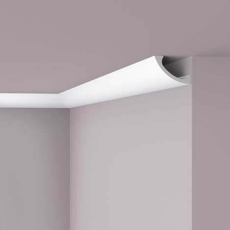WT3 WALLSTYL Moulures de plafond Polystyrène HD Noël & Marquet 80 x 110 x 2000 - 1 pièce (1/5)