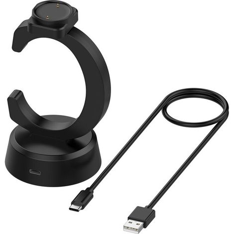 Station de charge pour montres connectées Huami Amazfit BIP6 / Active2 / Active2 Square. Chargeur de remplacement. (1/3)