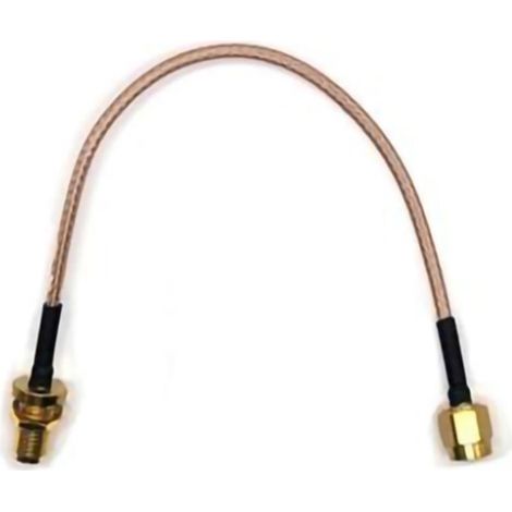 Mueller Electric BU-4150031006 Câble coaxial SMA femelle SMA mâle 0.15 m transparent 1 pc(s)