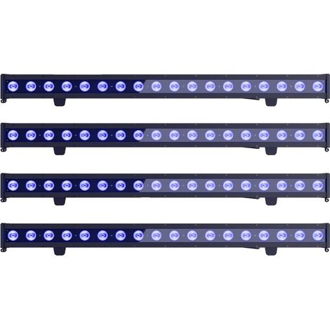 Waschwandlicht, IP65 wasserdicht, 18x10W RGBWA UV, 4Stk RGBWAUV (1/2)