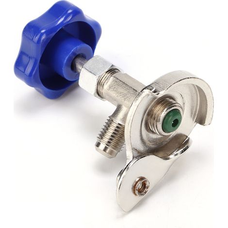 Tuyau multifonctionnel de test et de remplissage pour réfrigérant automobile R134a/R12 : tuyau gauche 10 cm, tuyau droit 40 cm (1/5)