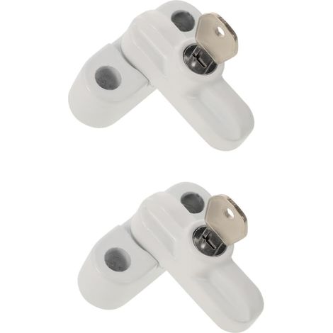 Lot De 2 Verrous De Sécurité Pour Fenêtre Coulissante