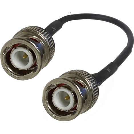 Cavo di collegamento con connettore BNC / Connettore BNC RG174 5 m (1/2)