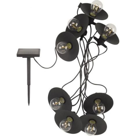 Guirlande solaire Vivo 365 20L - SMART SOLAR - 8 ampoules LED blanc chaud - Technologie 365 Solar (1/5)