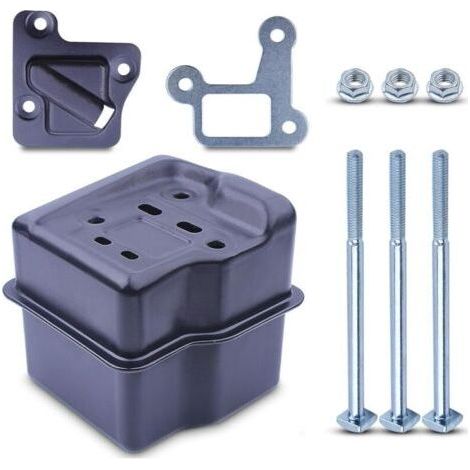Exhaust Kit for STIHL 029 039 MS310 MS290 MS390 Series Chainsaw, Exhaust Pipe + Gasket + Screws and Nuts + Silencer Bracket Accessory Spare Parts (1/4)