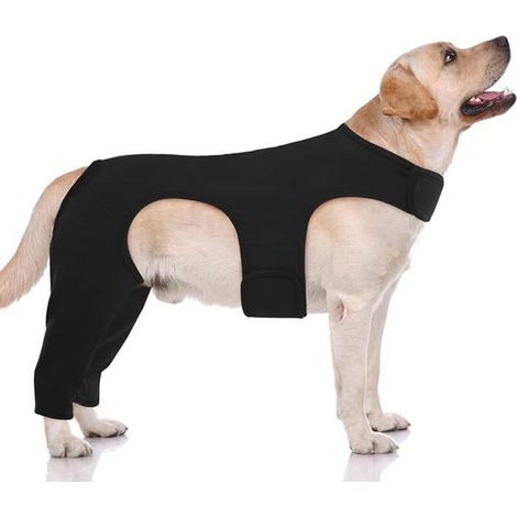 Genesungsanzug für Hunde, postoperativer Hundebody für Hündinnen und Rüden, Hundebody mit Beinschutz, Anti-Leck-Anzug, Alternative zum Hundehalsband (1/4)