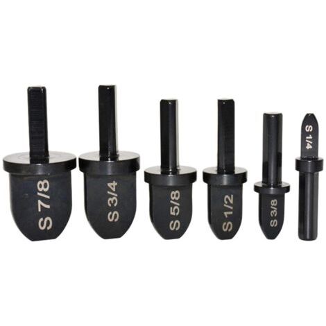 Set di utensili con punte da trapano + prolunga tubo di rame per cacciavite o trapano, set di punte da trapano per pressa, 6 pezzi