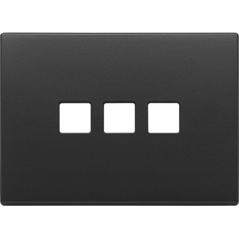 VIMAR - 22683.3.03 Plaque plate 3 m x 3 cm, gris anthracite