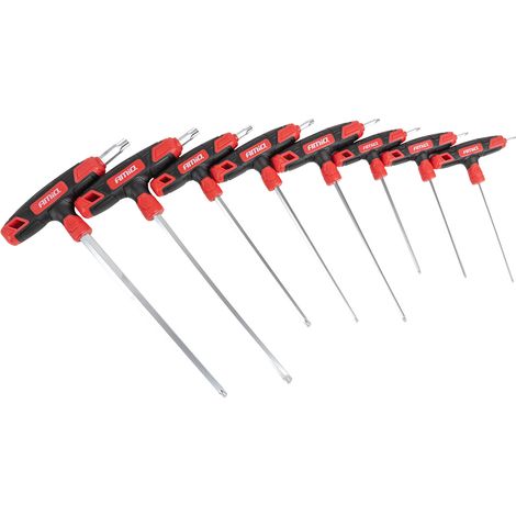 Set di chiavi Torx con impugnatura a croce, 8 pezzi, amio-04827 (1/5)